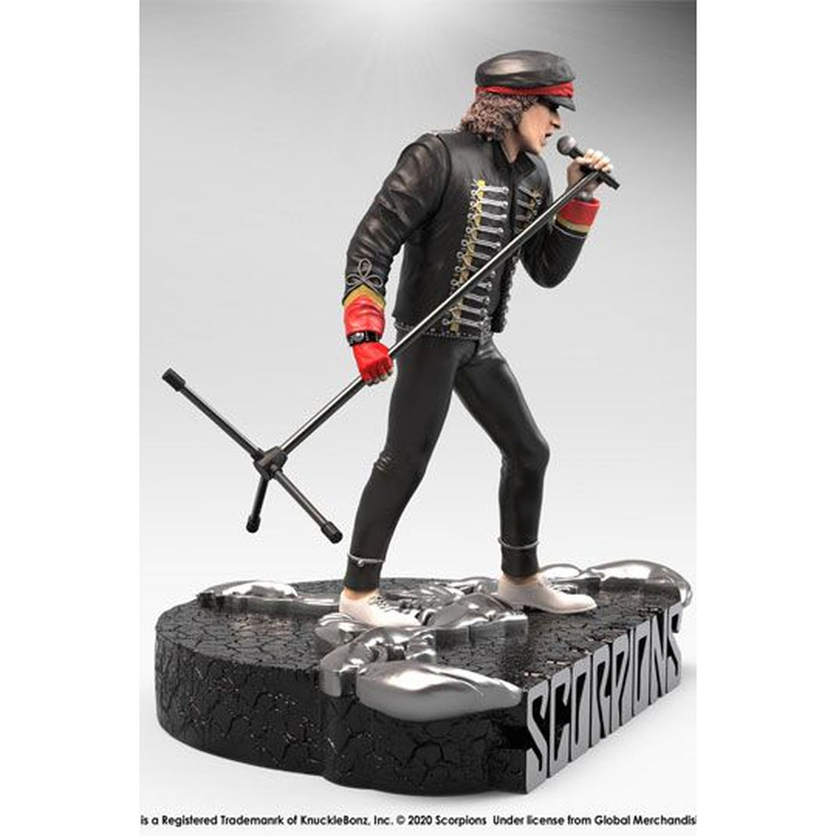 Imagen del producto Scorpions Rock Iconz Estatua Klaus Meine Edición Limitada 22 cm
