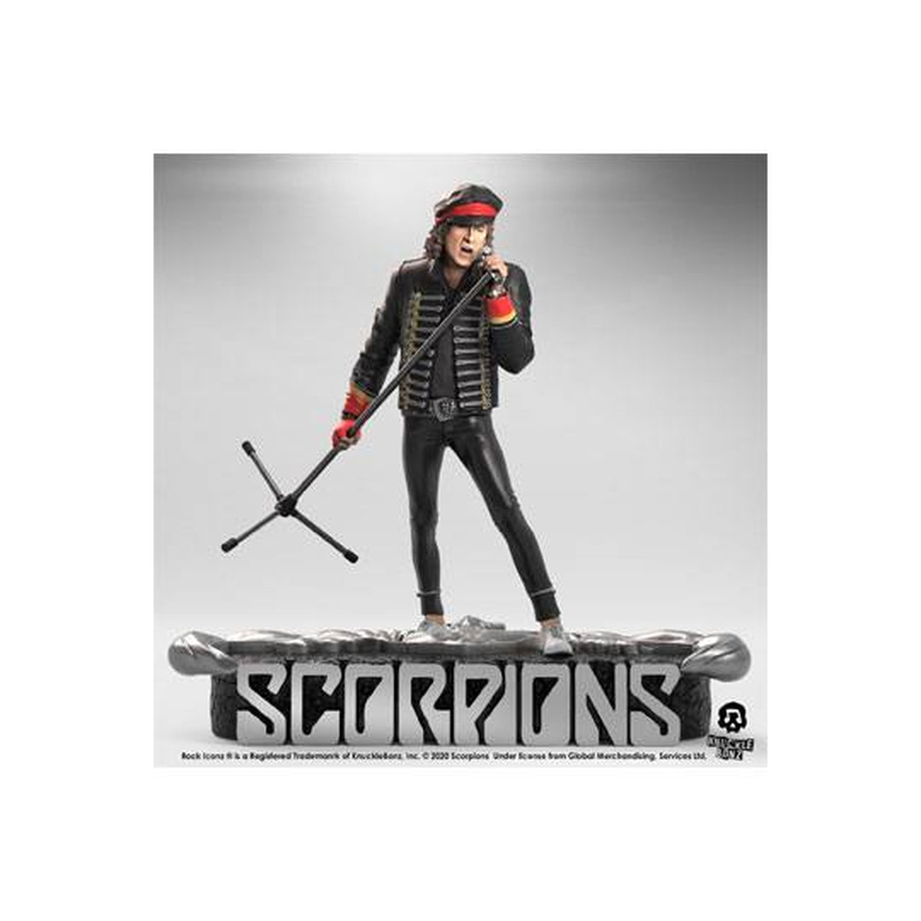 Imagen del producto Scorpions Rock Iconz Estatua Klaus Meine Edición Limitada 22 cm