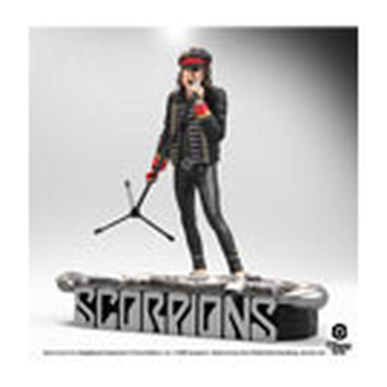 Imagen del producto Scorpions Rock Iconz Estatua Klaus Meine Edición Limitada 22 cm
