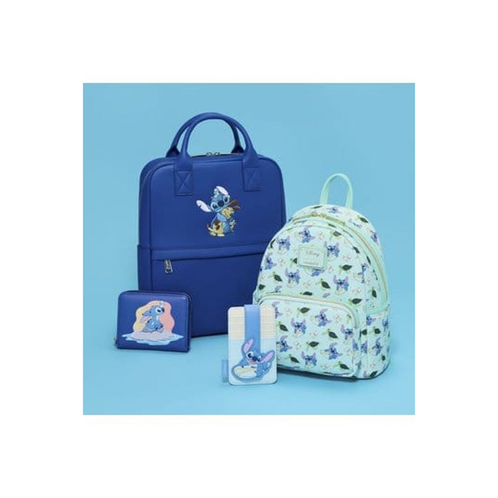 Imagen del producto Disney by Loungefly Tarjetero Lilo & Stitch Animal Friends Surfing