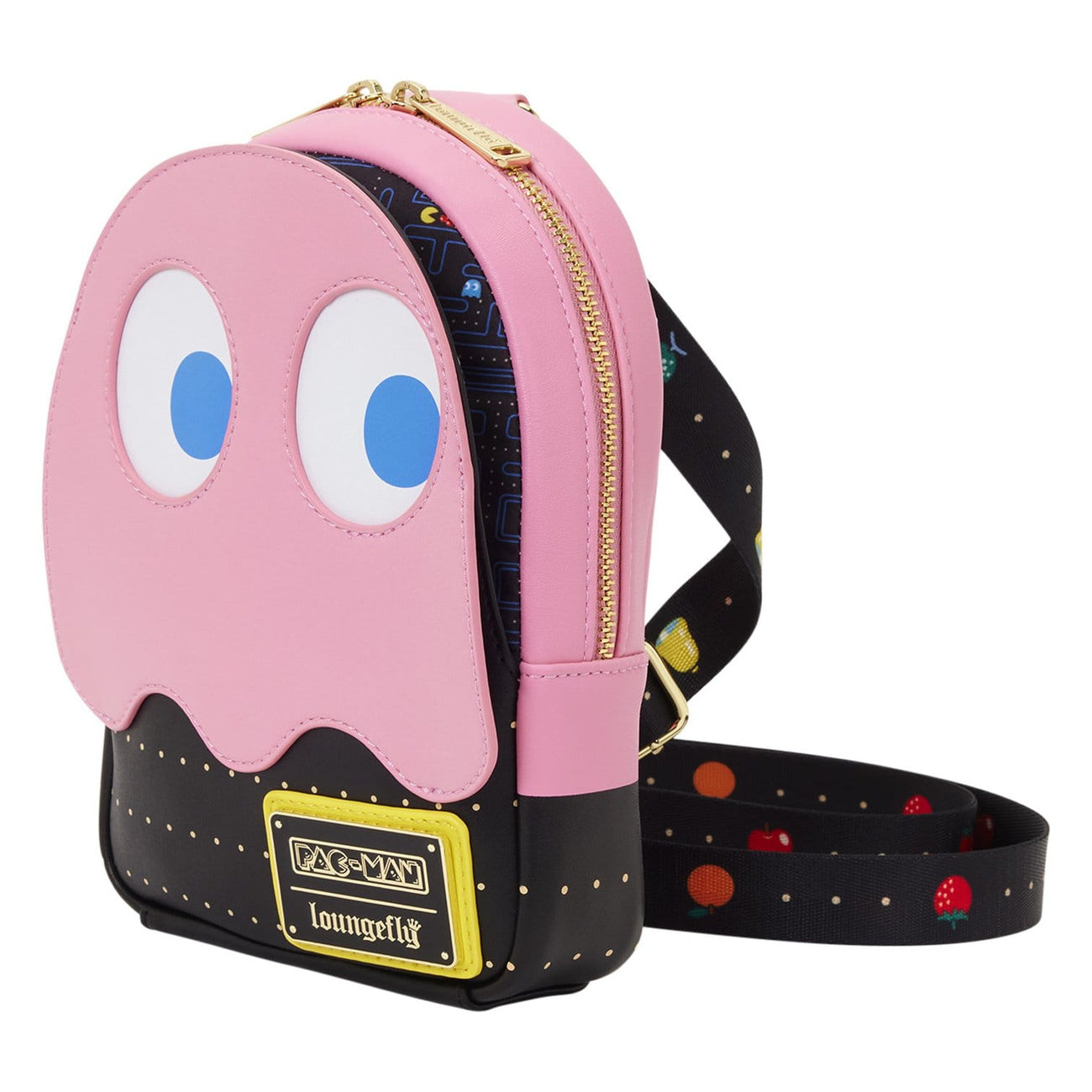 Imagen del producto Pac-Man by Loungefly bolso bandolera tipo sling / crossbody Pinky Ghost