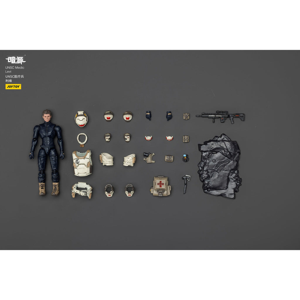 Product image UNSC Dark Source Action Figure Medic Levi 7 cm