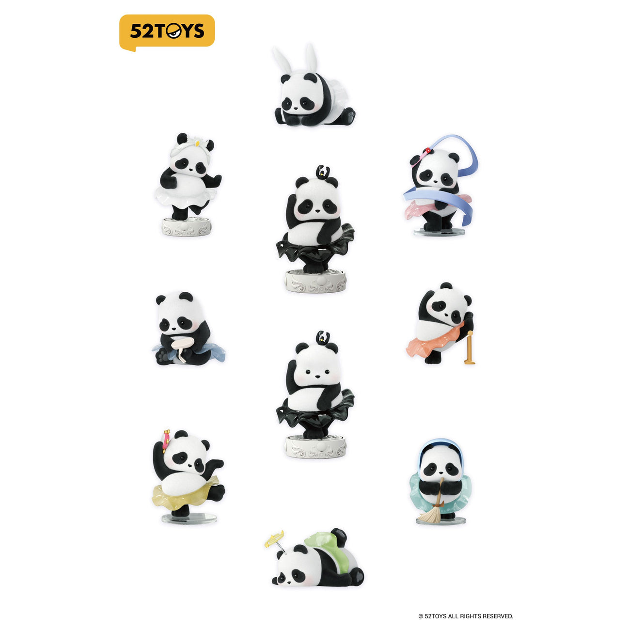 Product image Panda Roll Blind Box Figure Assortment Ballet Performance 7 cm (8)