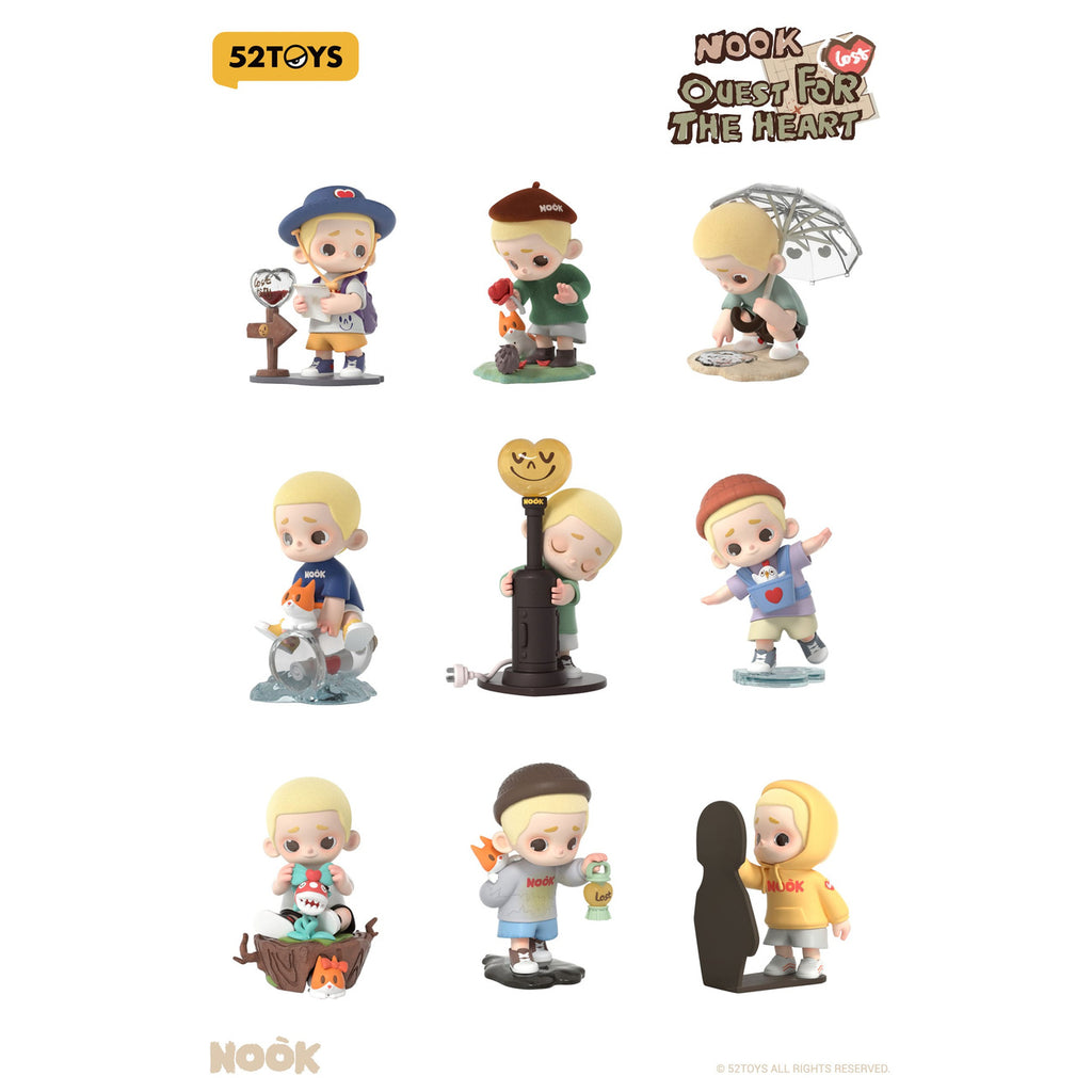 Imagen del producto Nook surtido de figuras Blind Box Quest for the Heart 9 cm (8)