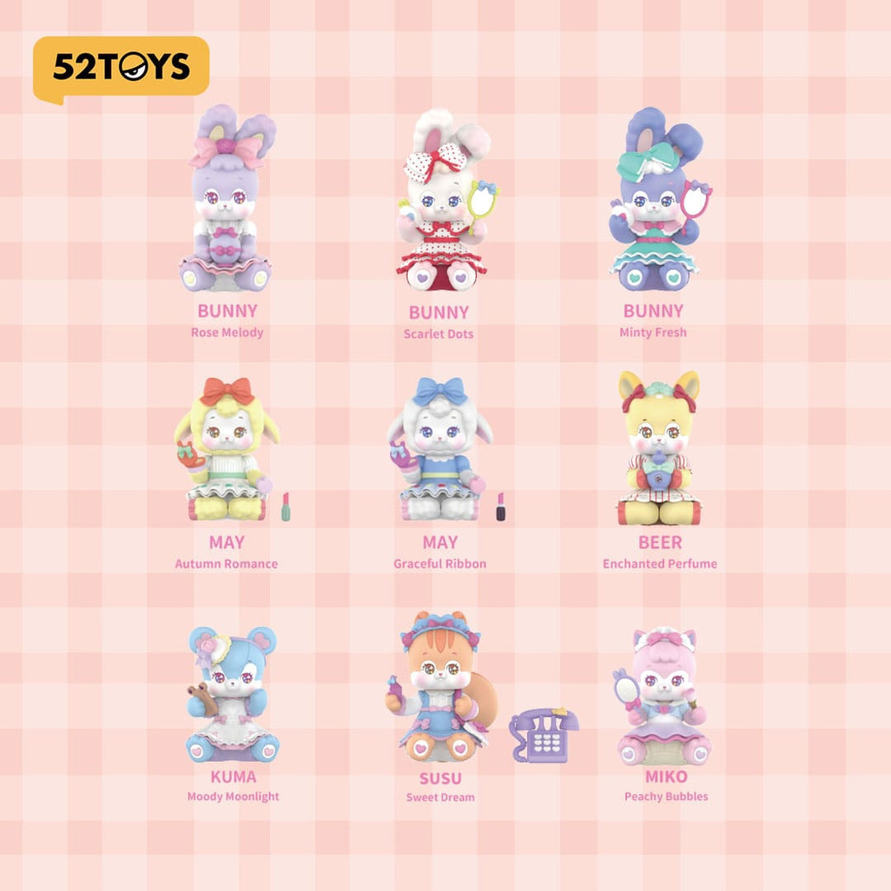 Imagen del producto FuwaFuwa Surtido de figuras Blind Box Glamour Cutie 9 cm (8)