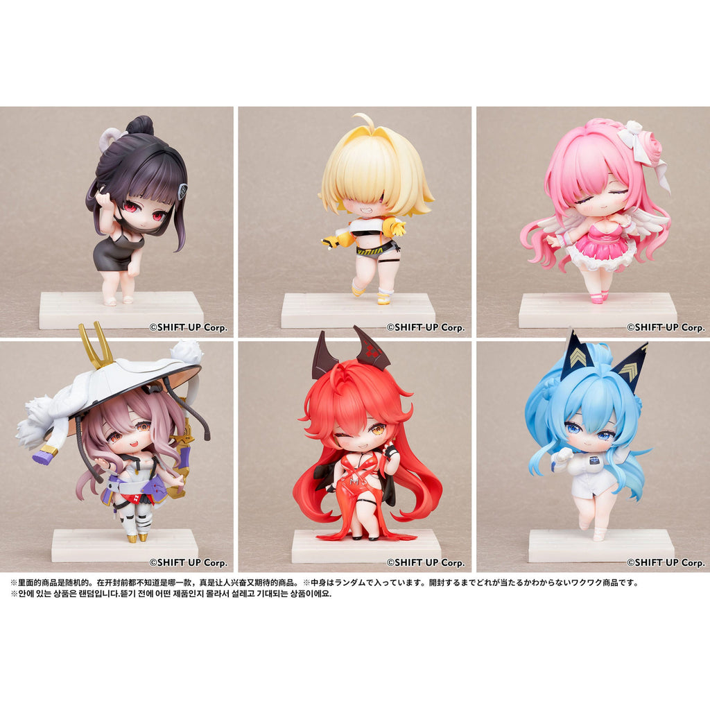 Imagen del producto Goddess of Victory: Nikke SAC Series Mini Figuras Pack de 6 Chibi Vol. 2 10 cm