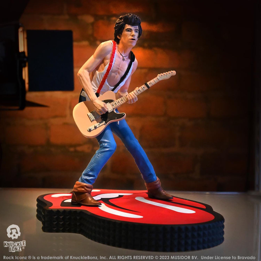 Product image The Rolling Stones Rock Iconz Statue Keith Richards (Tattoo You Tour 1981) 22 cm