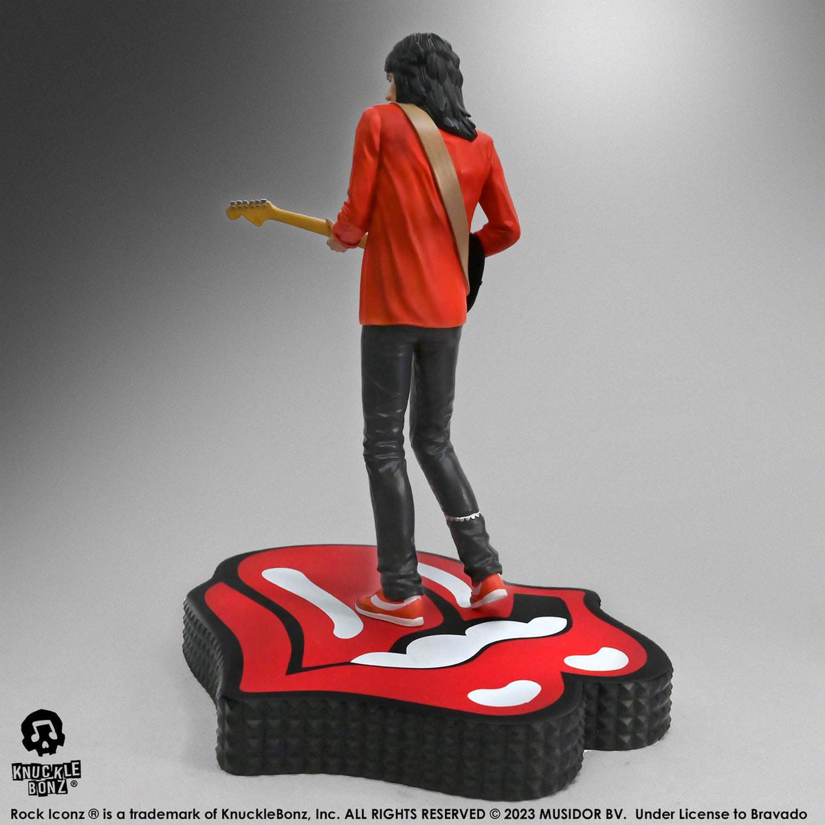 Imagen del producto The Rolling Stones Rock Iconz Estatua Ronnie Wood (Tattoo You Tour 1981) 22 cm