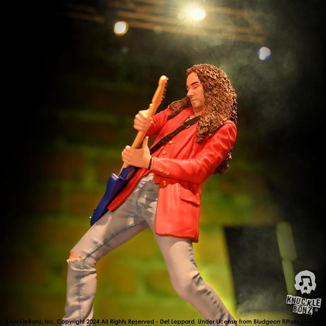 Imagen del producto Def Leppard Estatua Rock Iconz Vivian Campbell 24 cm