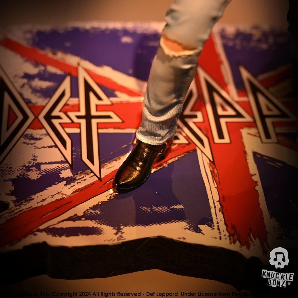 Imagen del producto Def Leppard Estatua Rock Iconz Vivian Campbell 24 cm