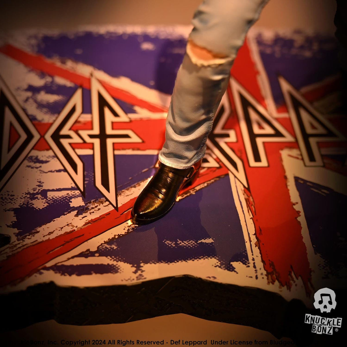 Imagen del producto Def Leppard Estatua Rock Iconz Vivian Campbell 24 cm