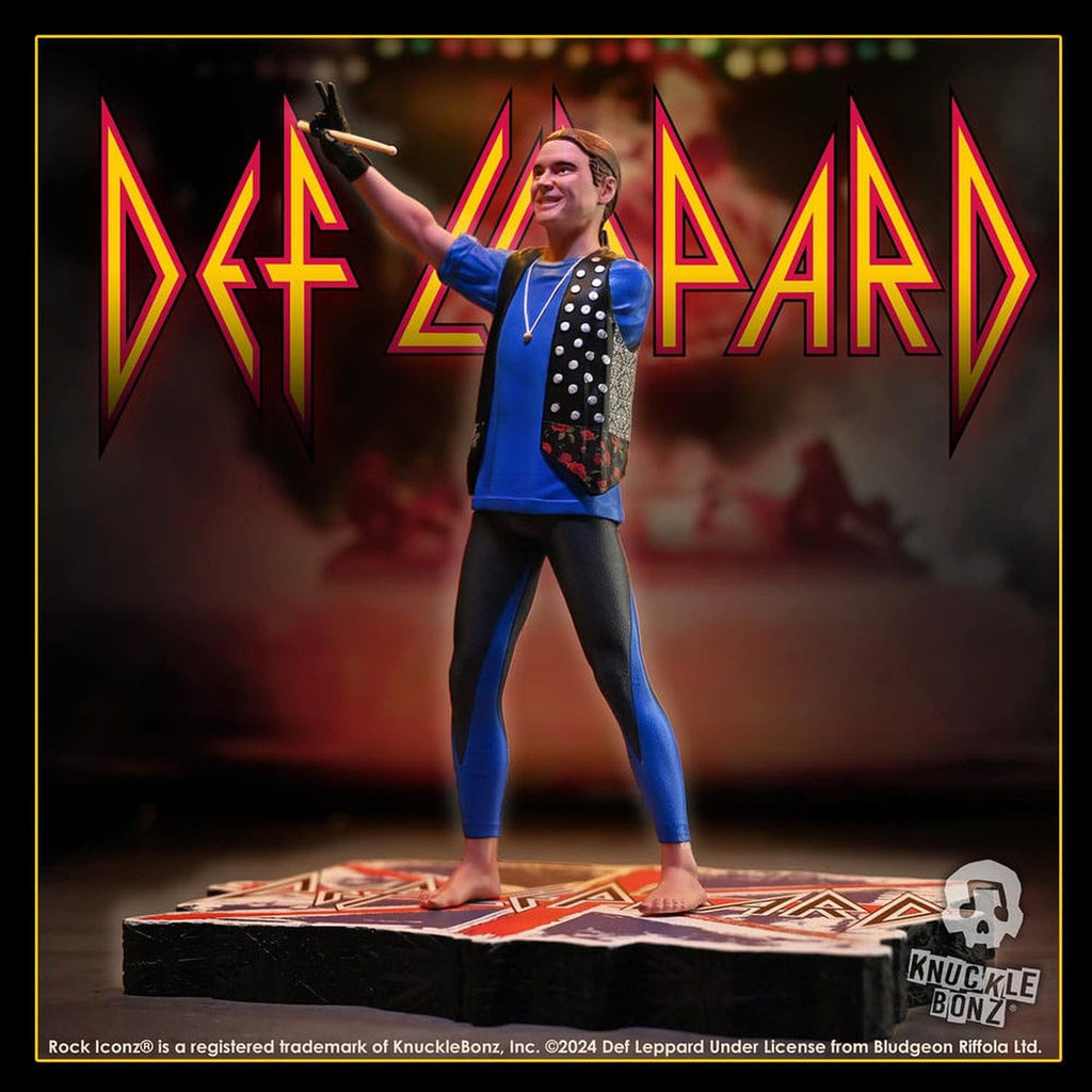 Imagen del producto Def Leppard Estatua Rock Iconz Rick Allen 24 cm