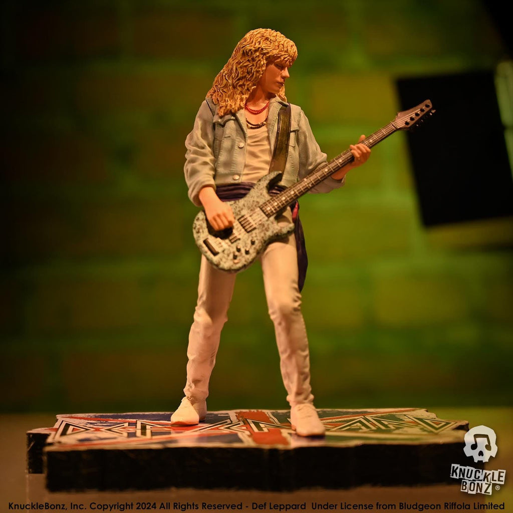 Imagen del producto Def Leppard Rock Iconz Estatua Rick Savage 24 cm