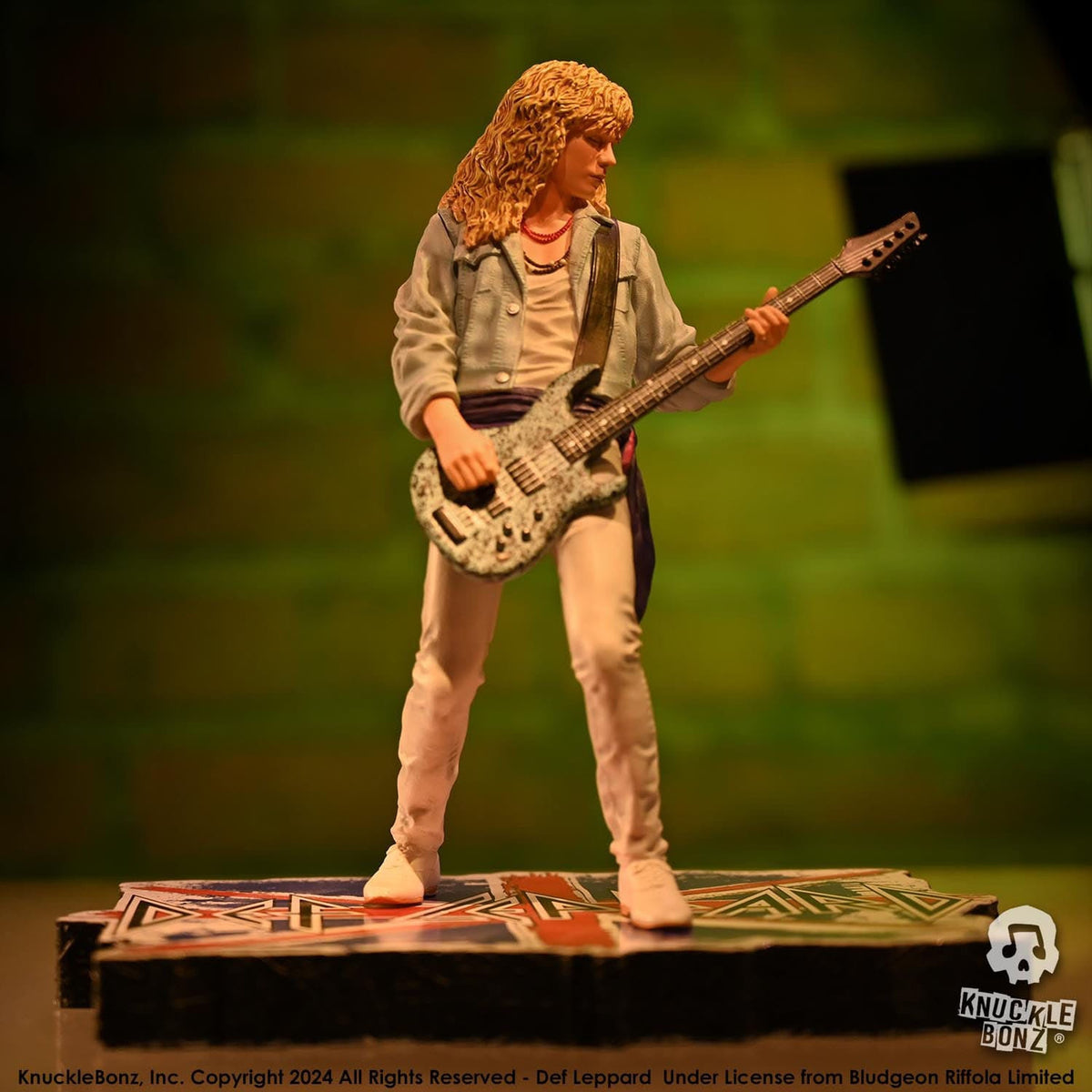 Imagen del producto Def Leppard Rock Iconz Estatua Rick Savage 24 cm