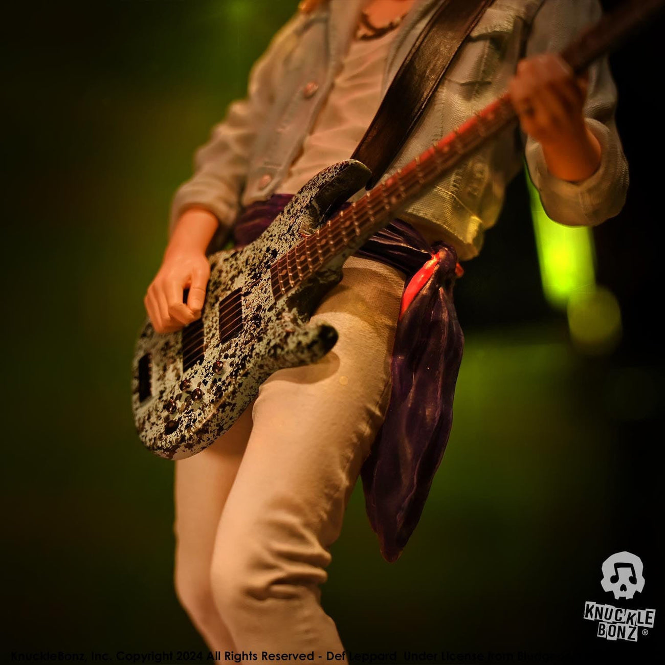 Imagen del producto Def Leppard Rock Iconz Estatua Rick Savage 24 cm