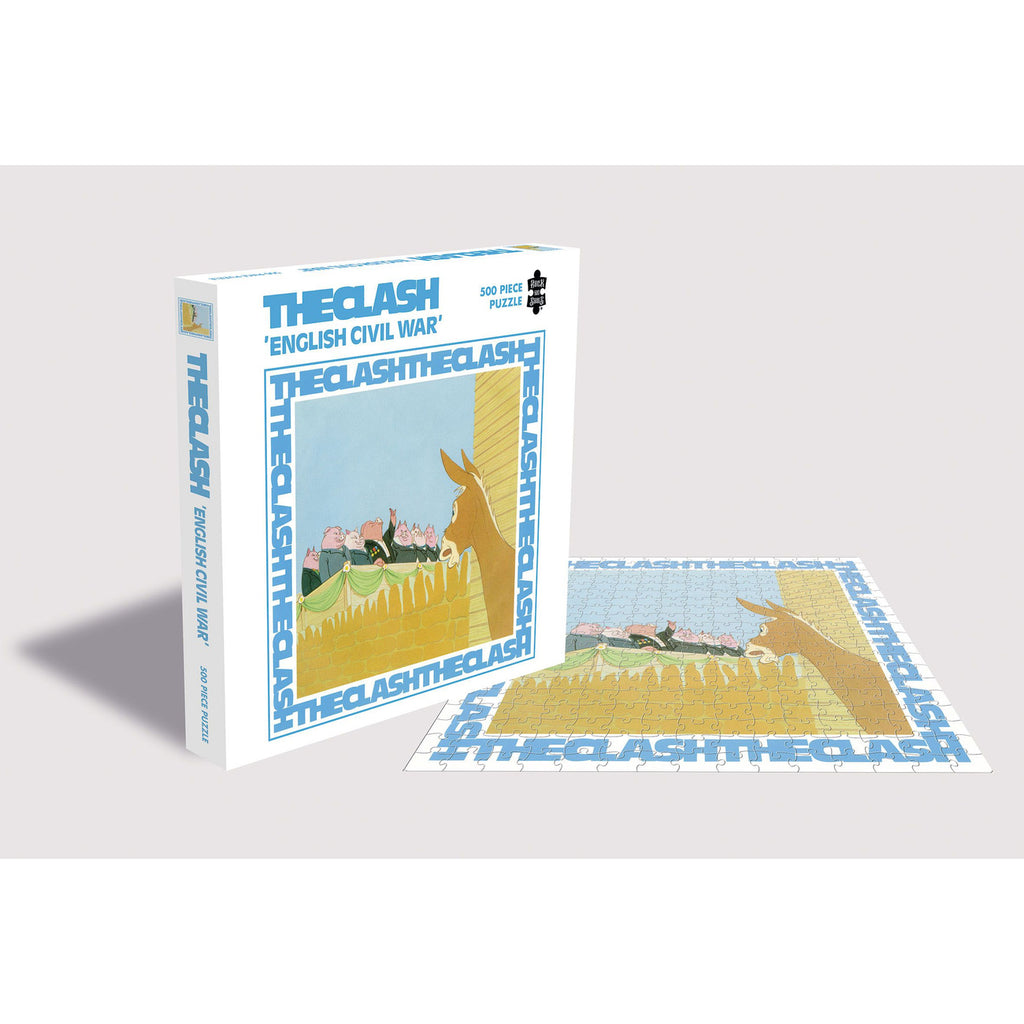 Imagen del producto The Clash Rock Saws Puzzle English Civil War (500 piezas)