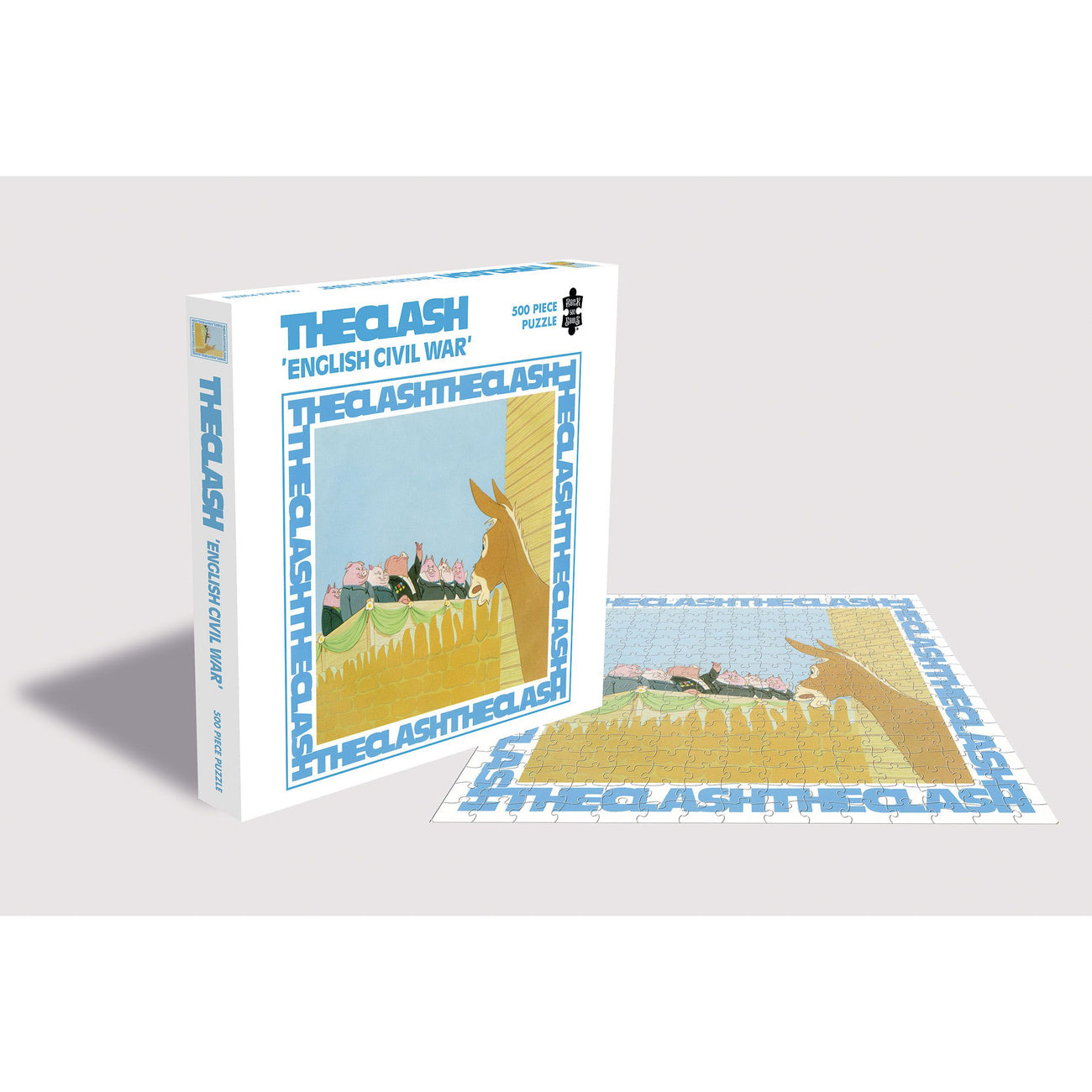 Imagen del producto The Clash Rock Saws Puzzle English Civil War (500 piezas)