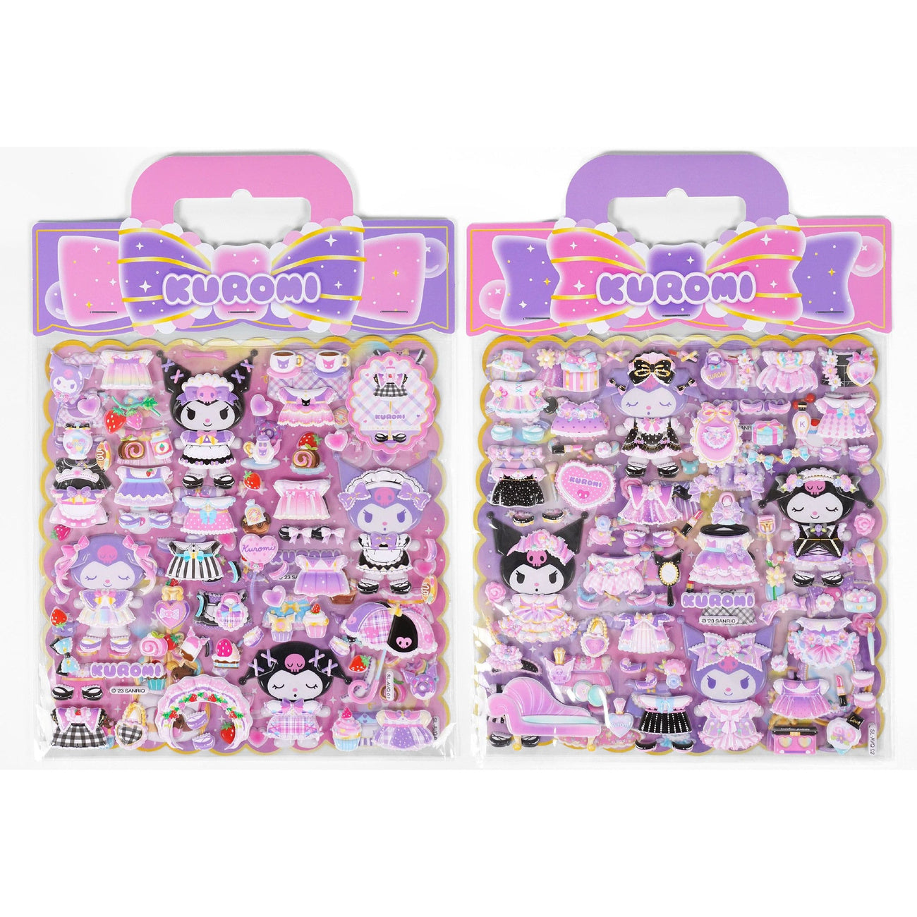 Imagen del producto Hello Kitty and Friends Pegatinas Kuromi Puffy Surtido (10)