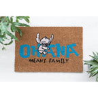 Imagen del producto Disney Stitch Felpudo Ohana 60 x 40 cm