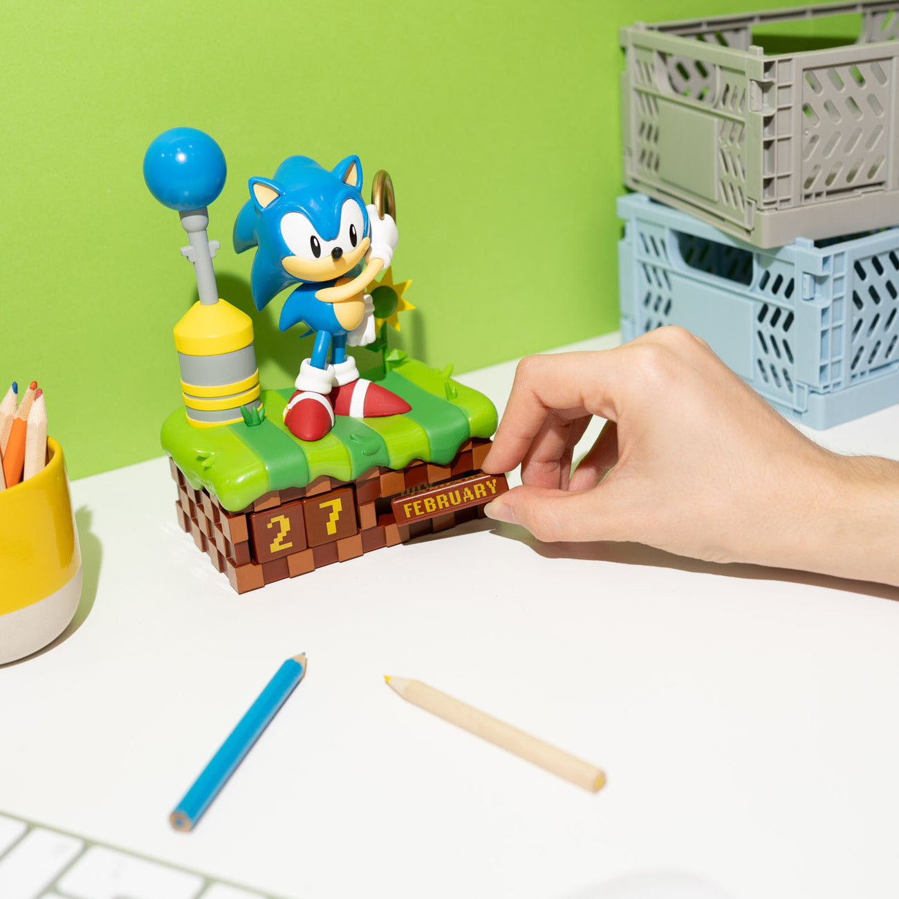 Imagen del producto Sonic the Hedgehog calendario eterno 3D Sonic