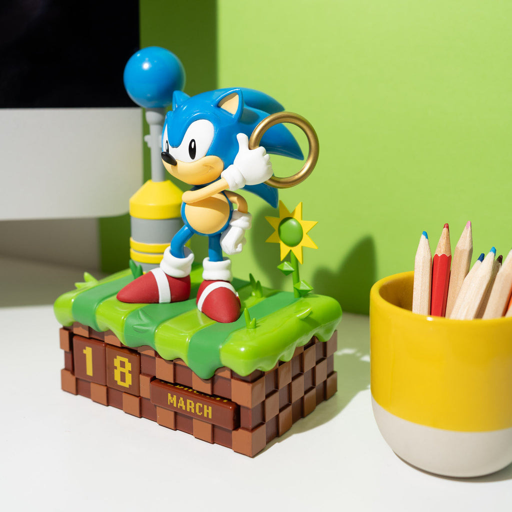 Imagen del producto Sonic the Hedgehog calendario eterno 3D Sonic