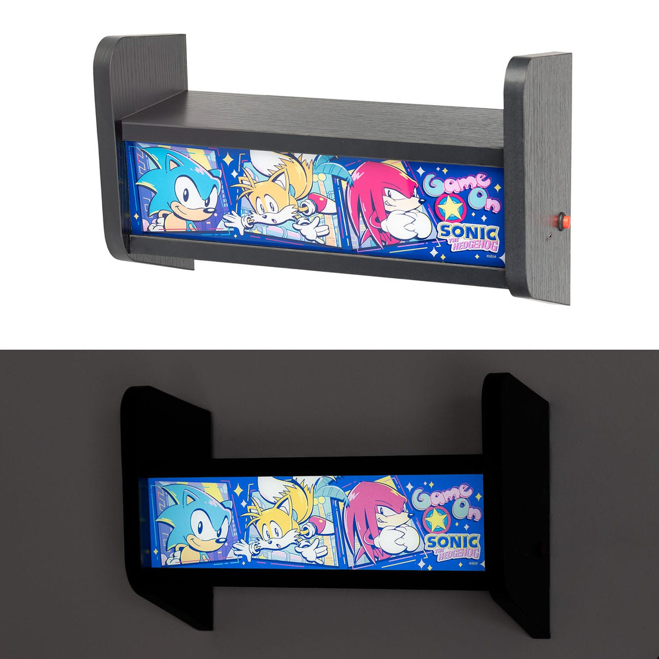 Imagen del producto Lámpara Sonic The Hedgehog con USB-C Arcade