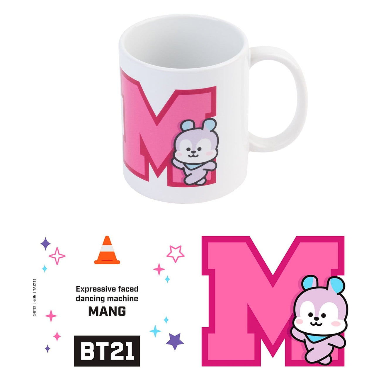 Imagen del producto BT21 Taza New Mang 350 ml
