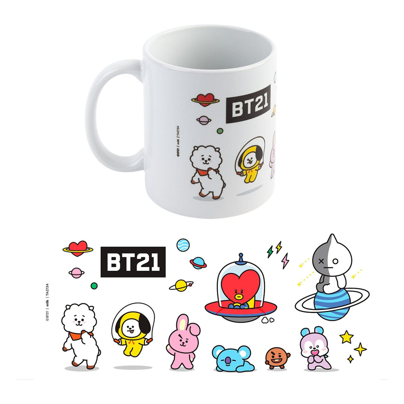 Imagen del producto BT21 Taza Universtar 350 ml