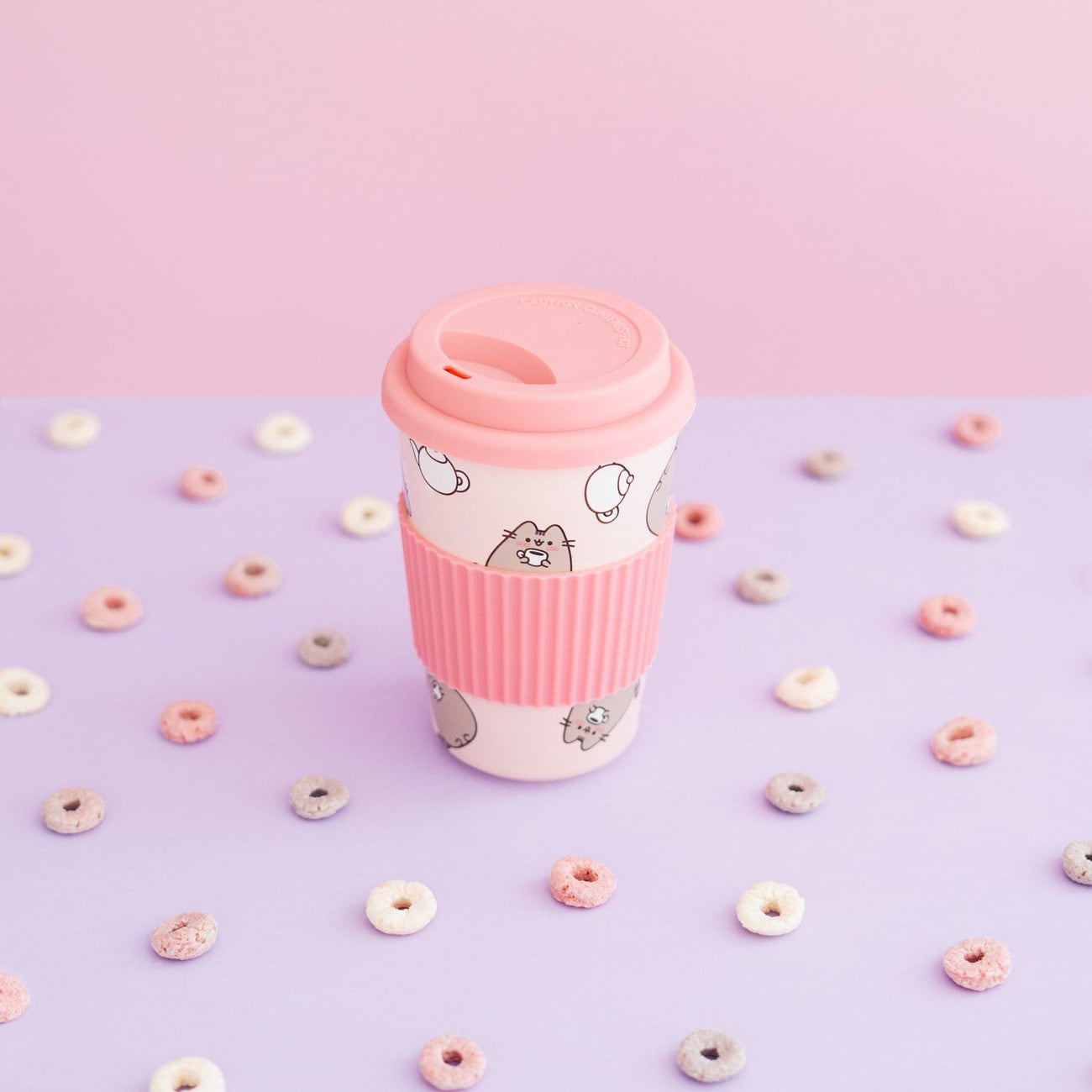 Product image Pusheen Ceramic Mug with Lid 400 ml
