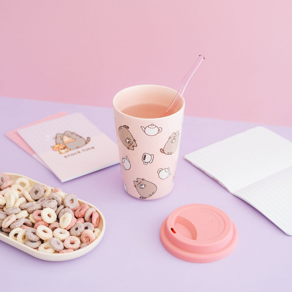 Product image Pusheen Ceramic Mug with Lid 400 ml