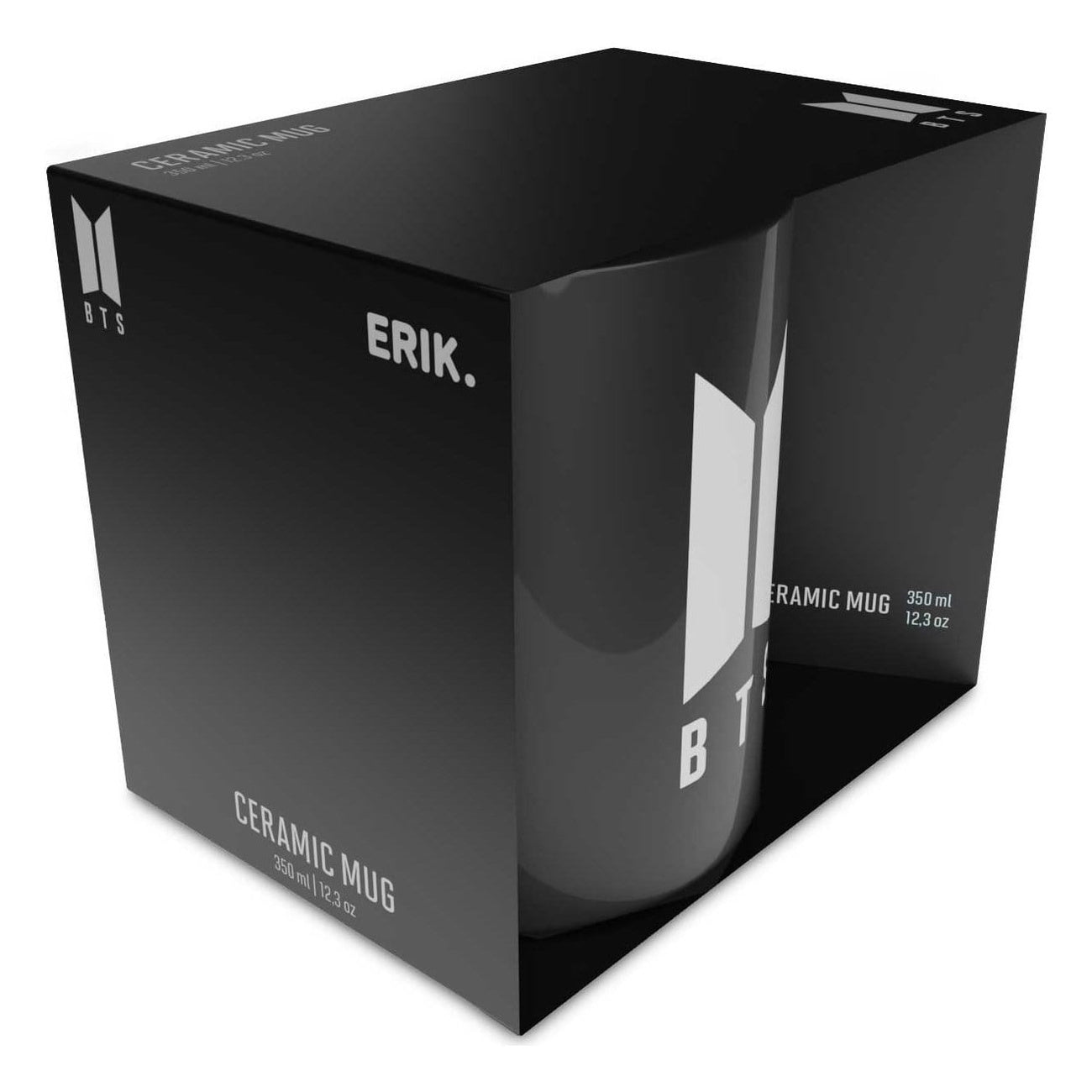 Imagen del producto Taza Blanca BTS Logo 350 ml