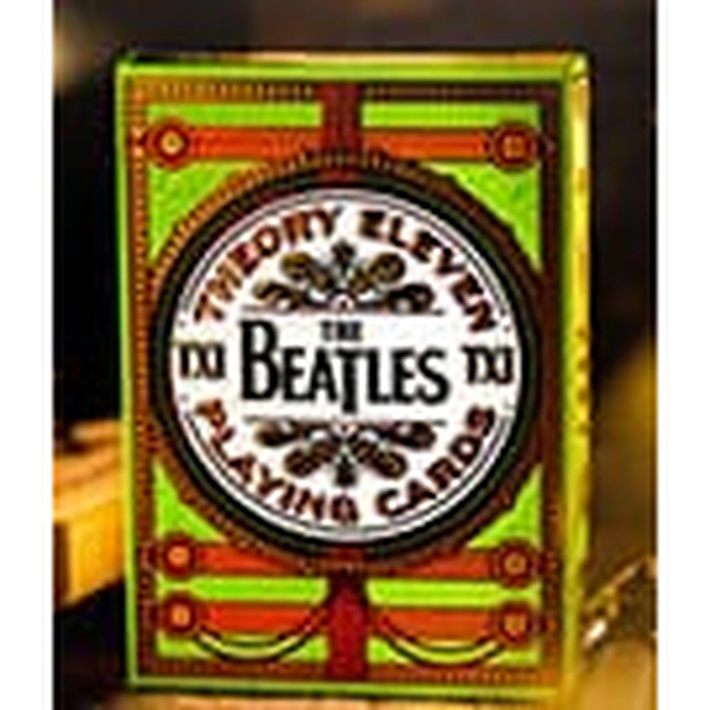 Product image The Beatles Playing Cards Green Version