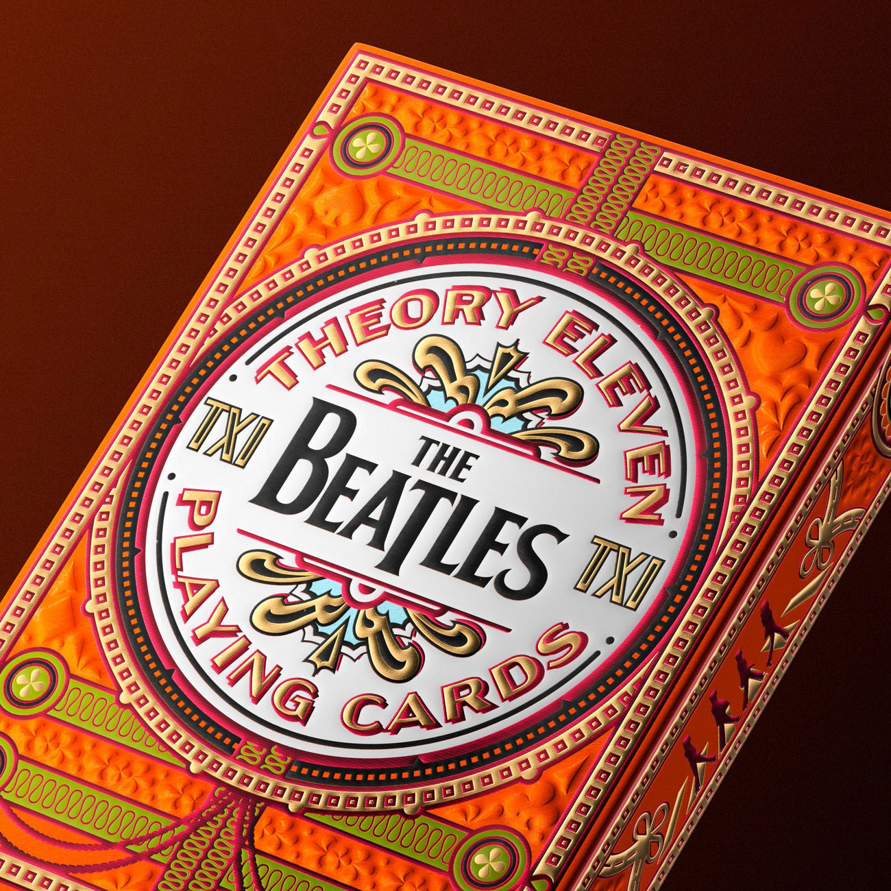 Imagen del producto The Beatles Baraja de cartas Versión Naranja