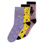 Imagen del producto Calcetines Pokémon pack de 3 Crew 43-46