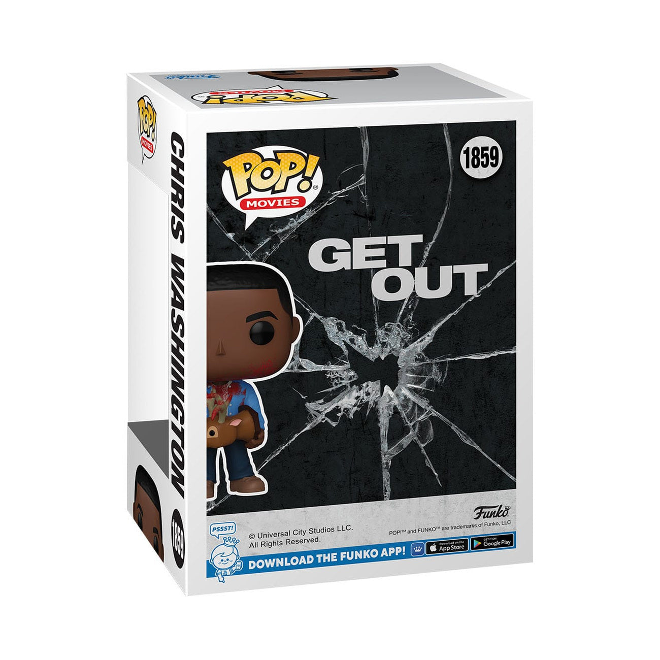 Imagen del producto Jordan Peele POP! Movies Figura de vinilo Get Out - Chris Washington w/Deer 9 cm