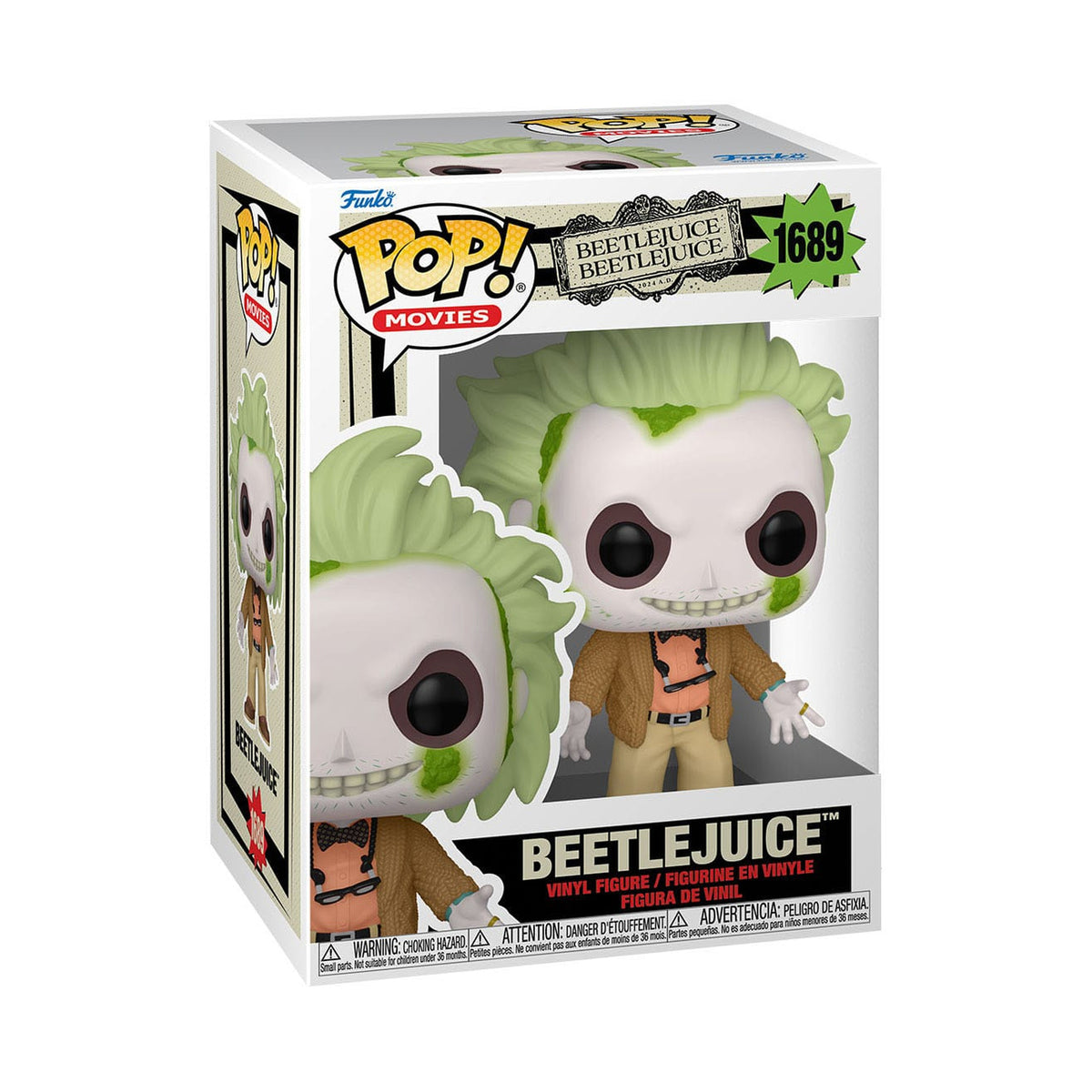 Imagen del producto Beetlejuice 2 POP! Movies figura de vinilo Beetlejuice w/ chase 9 cm surtido (6)