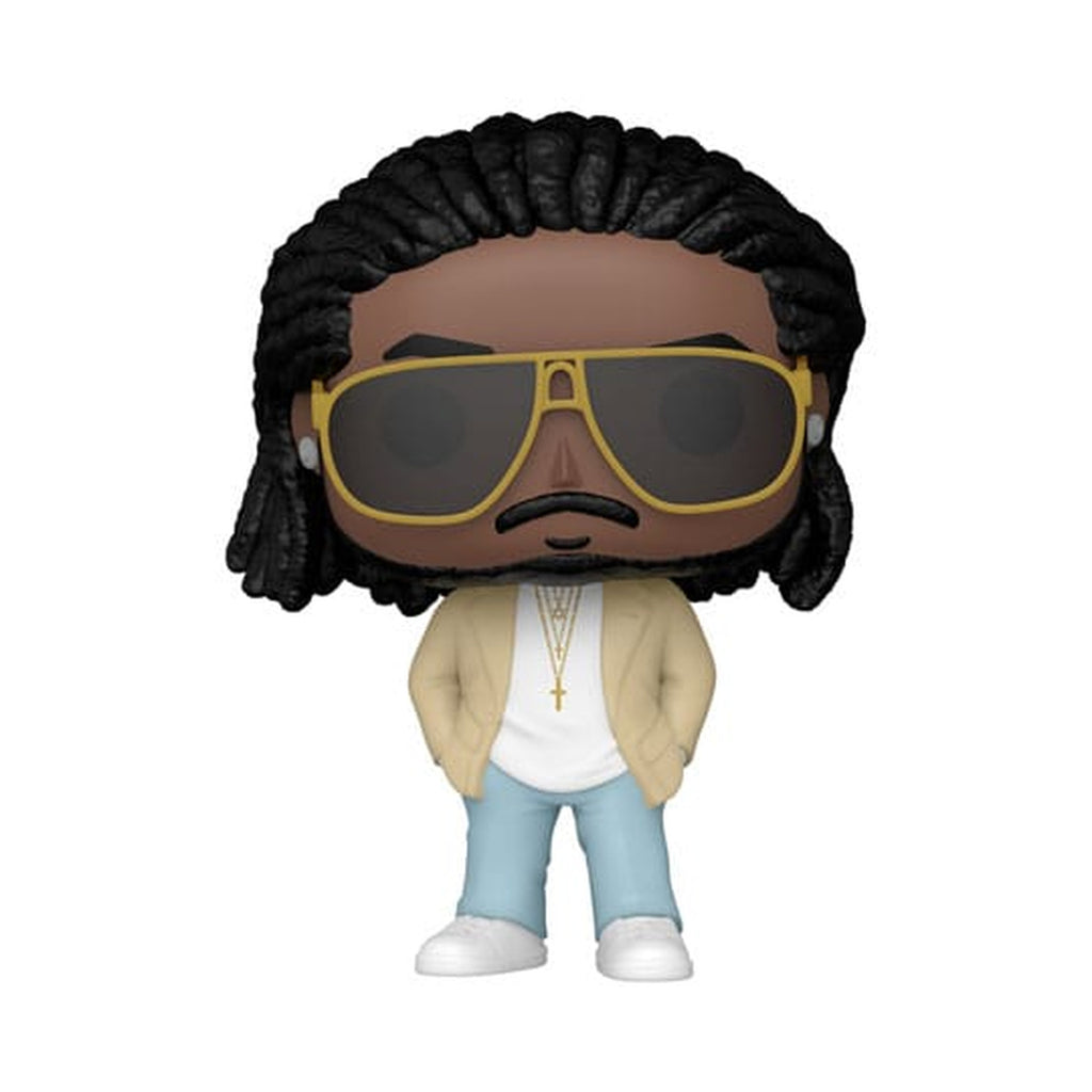 Imagen del producto T-Pain POP! Rocks figura de vinilo T-Pain (Rappa Ternt Sanga) 9 cm
