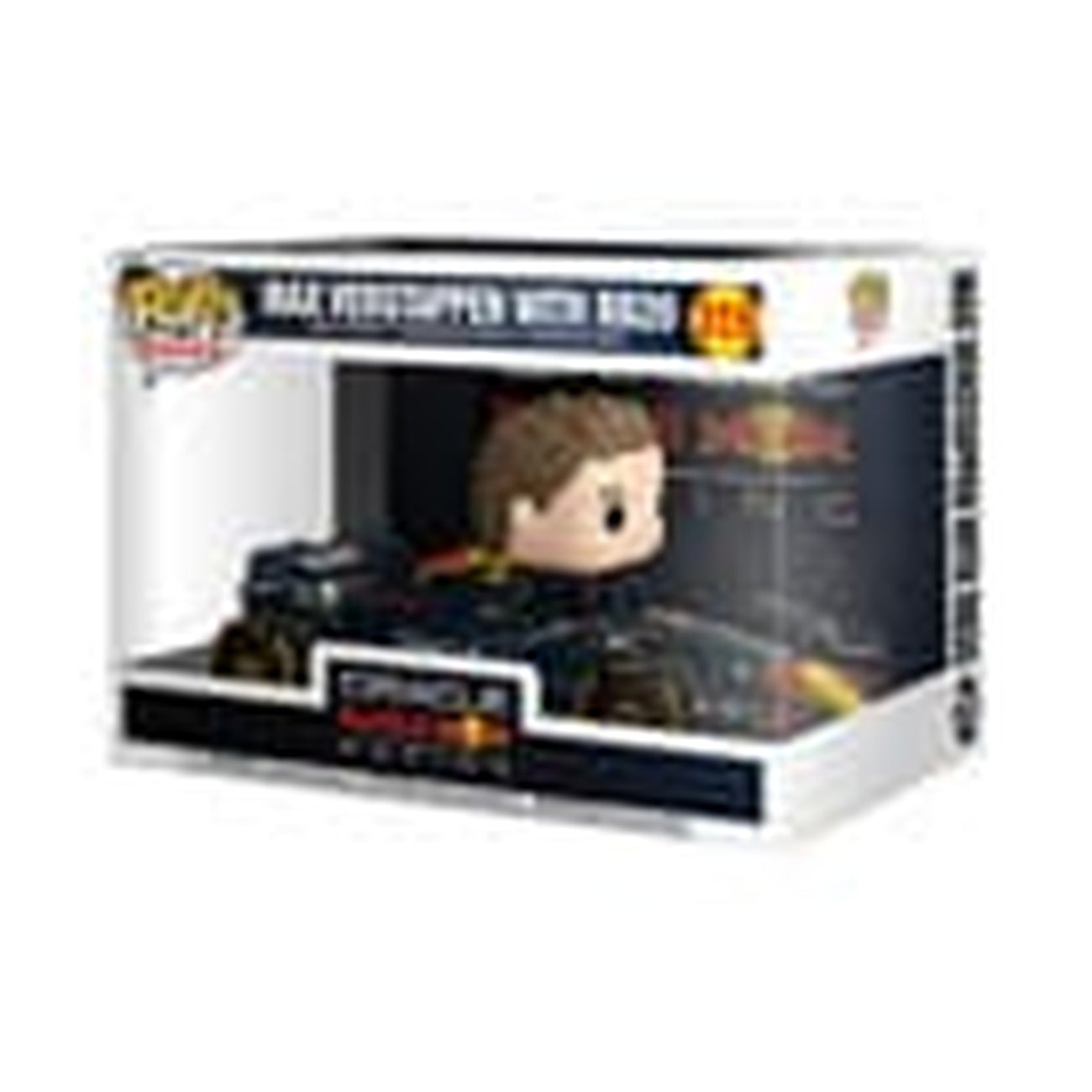 Imagen del producto Fórmula 1 POP! Rides Super Deluxe figura de vinilo RB – Verstappen con RB20 15 cm