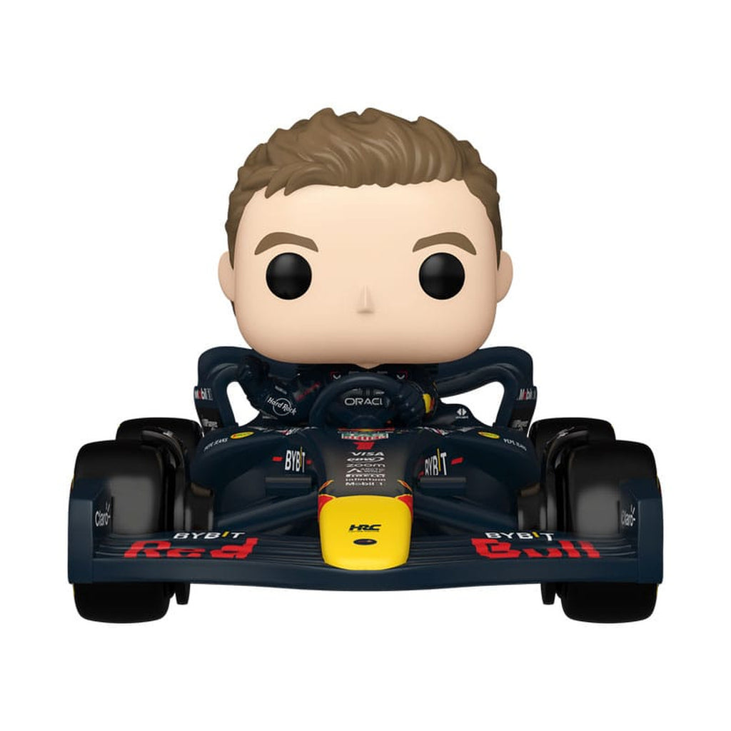 Imagen del producto Fórmula 1 POP! Rides Super Deluxe figura de vinilo RB – Verstappen con RB20 15 cm