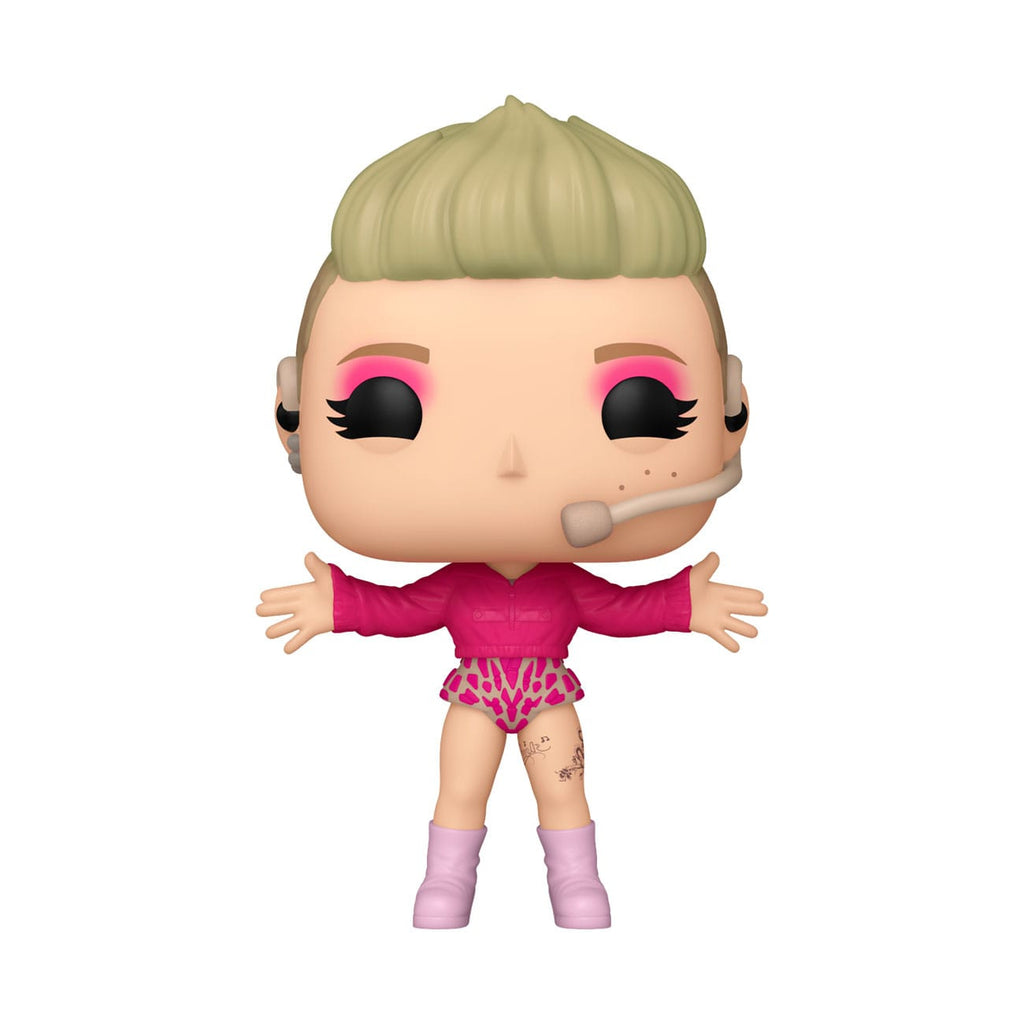 Imagen del producto Figura Pink POP! Rocks Vinilo Trustfall Tour 9 cm