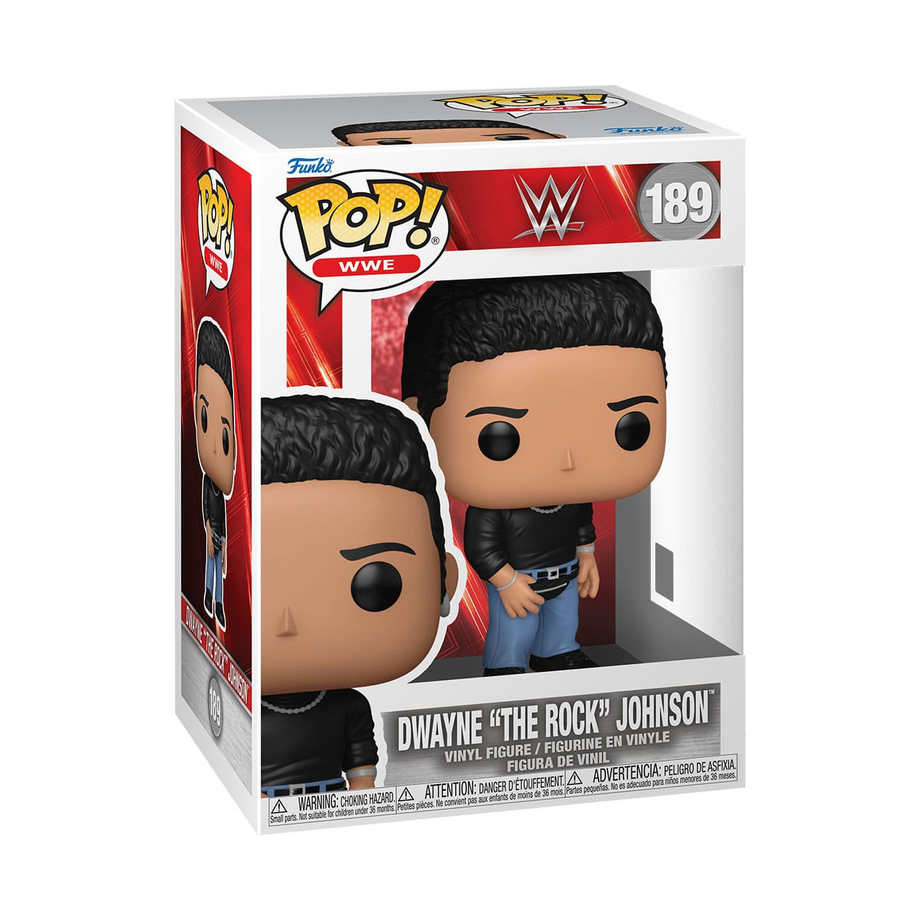 Imagen del producto Figura WWE POP! Vinyl Dwayne "The Rock" Johnson 9 cm