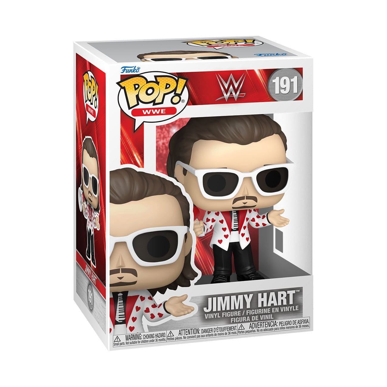 Imagen del producto Figura WWE POP! Vinyl Jimmy Hart 9 cm
