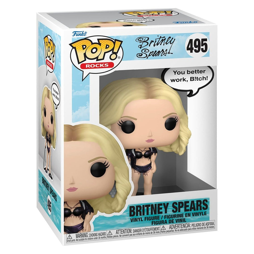 Imagen del producto Britney Spears POP! Sayings figura de vinilo You Better Work 9 cm