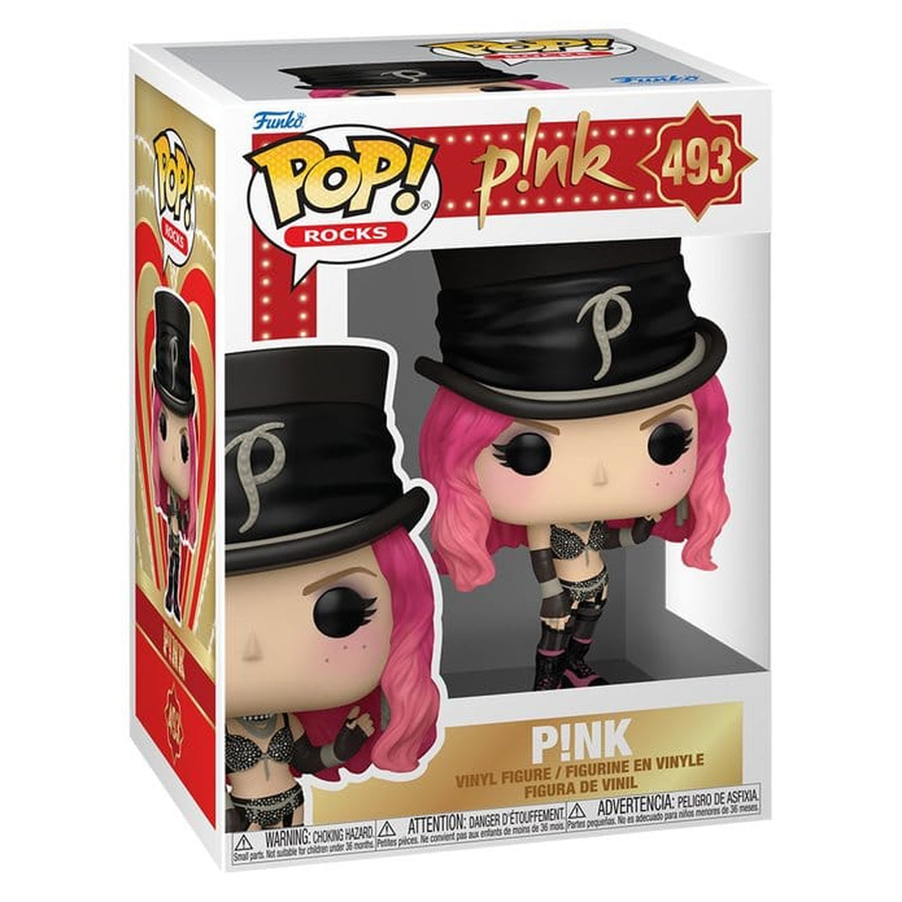 Imagen del producto P!NK POP! Rocks figura de vinilo Lady Marmalade 9 cm