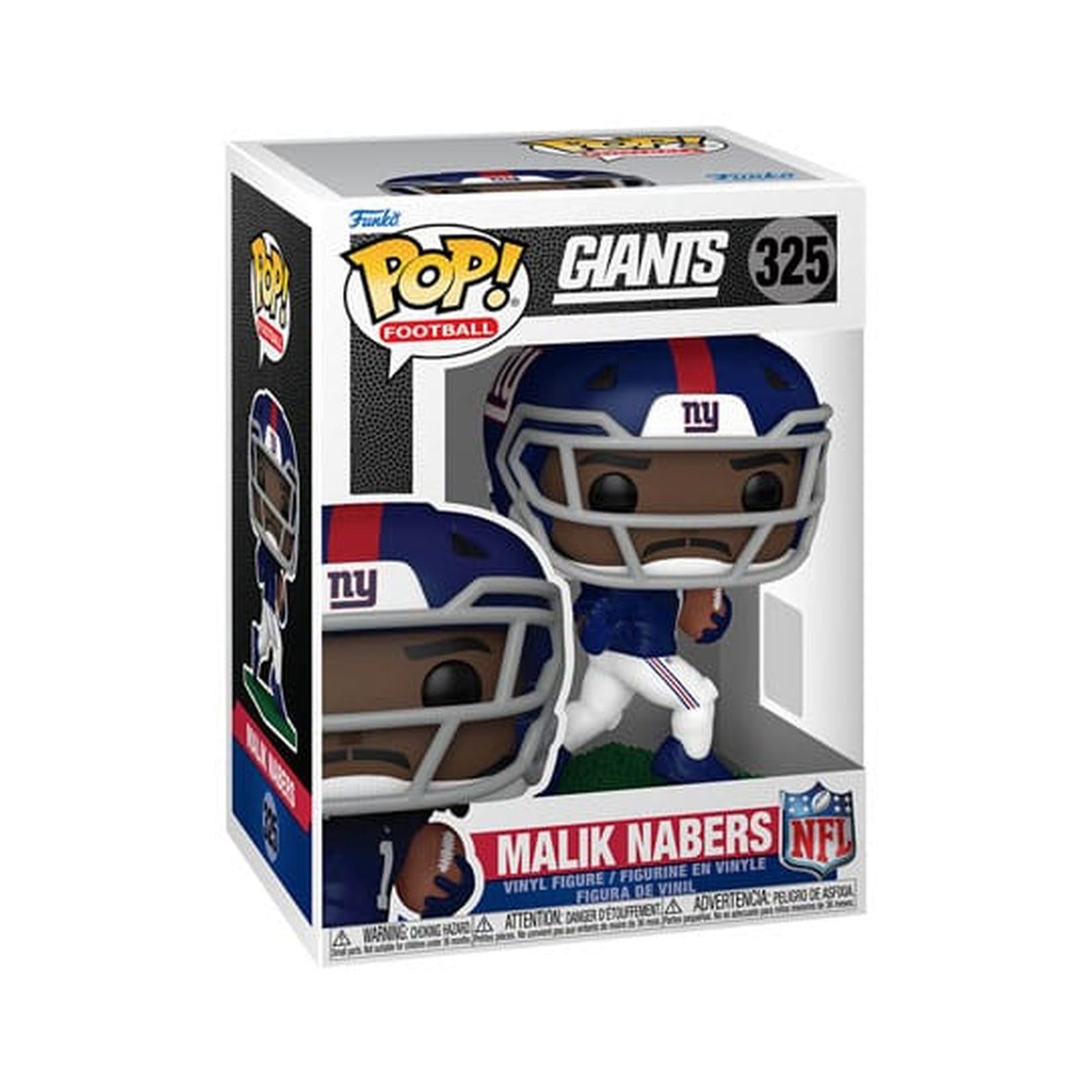 Imagen del producto NFL: Legends POP! Figura de vinilo Sports Giants - Malik Nabers 9 cm