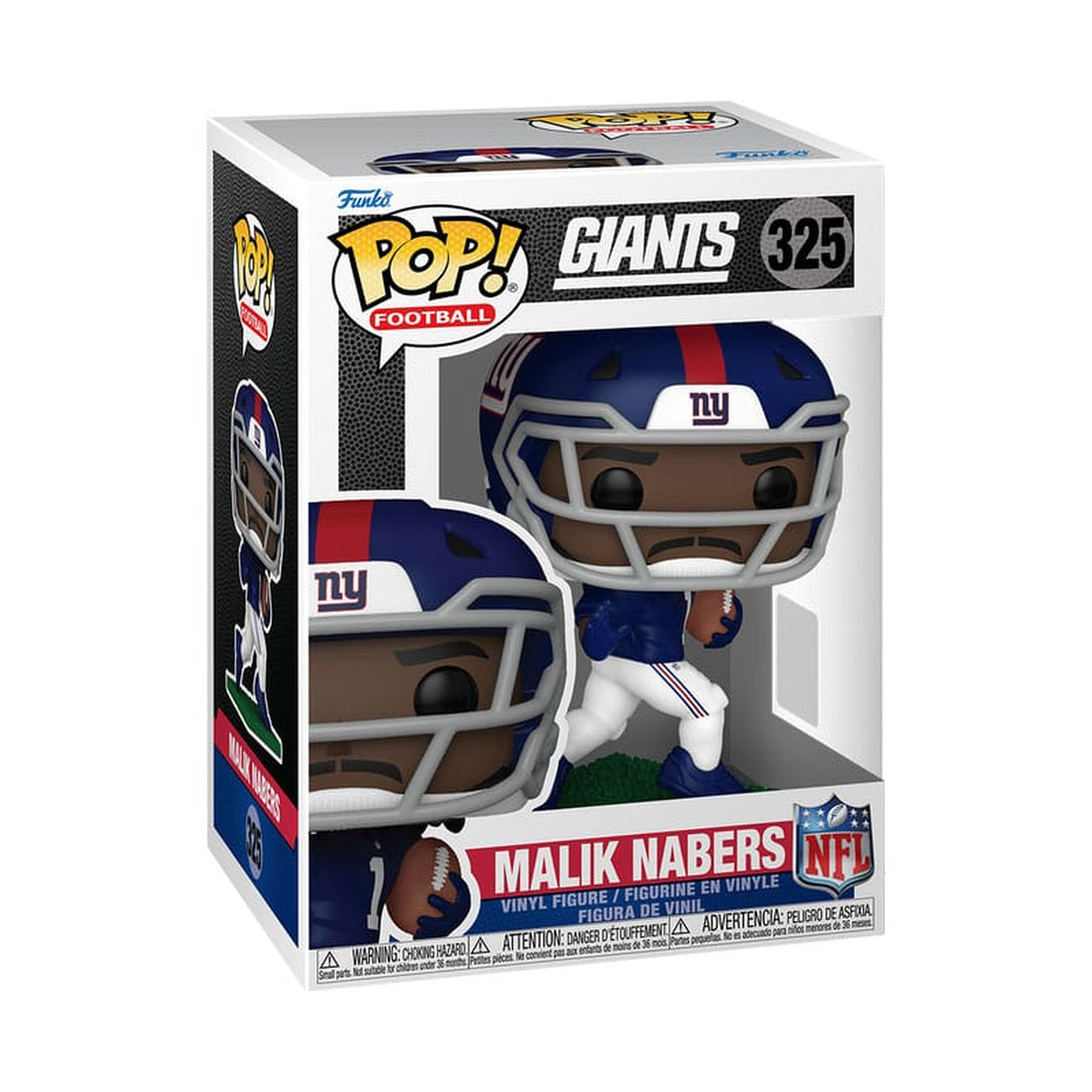 Imagen del producto NFL: Legends POP! Figura de vinilo Sports Giants - Malik Nabers 9 cm