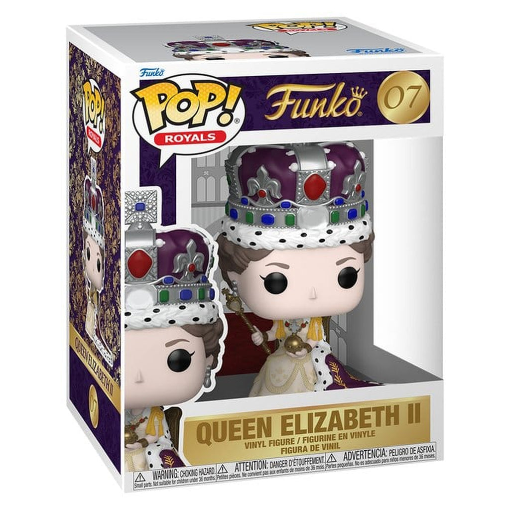 Imagen del producto Queen Elizabeth II POP! Premium figura de vinilo 100th - Queen Elizabeth II (Coronation) 9 cm