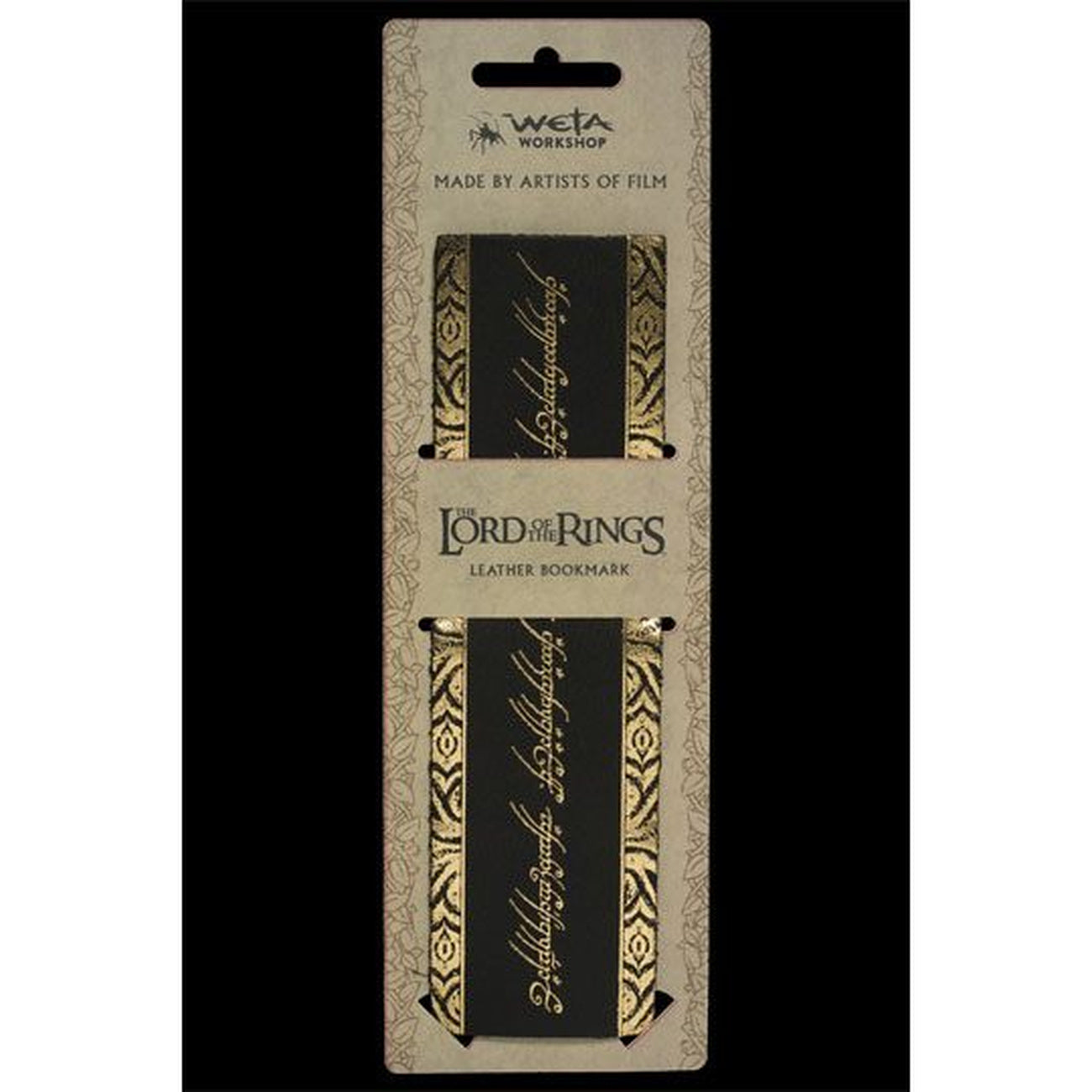 Imagen del producto El Señor de los Anillos Marcapáginas de cuero The One Ring Inscription