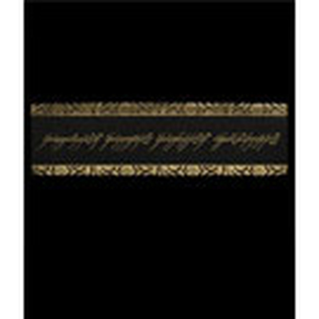 Imagen del producto El Señor de los Anillos Marcapáginas de cuero The One Ring Inscription