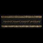Imagen del producto El Señor de los Anillos Marcapáginas de cuero The One Ring Inscription